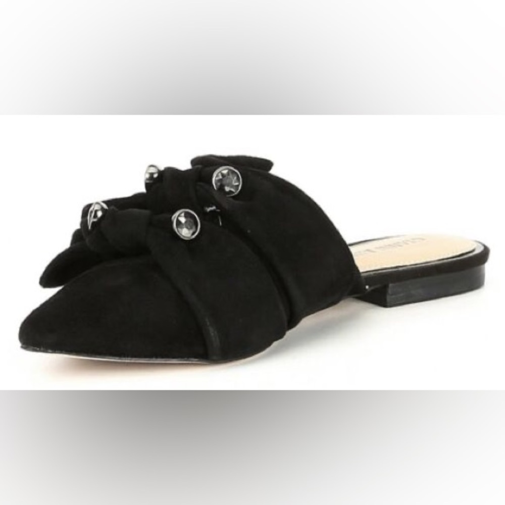 EUC Gianni Bini Kresslie Leather Slides, 8